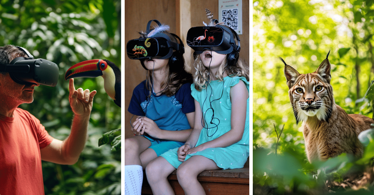 Zoo visitors can now travel the world without leaving Cornwall thanks to mind-blowing new VR experience