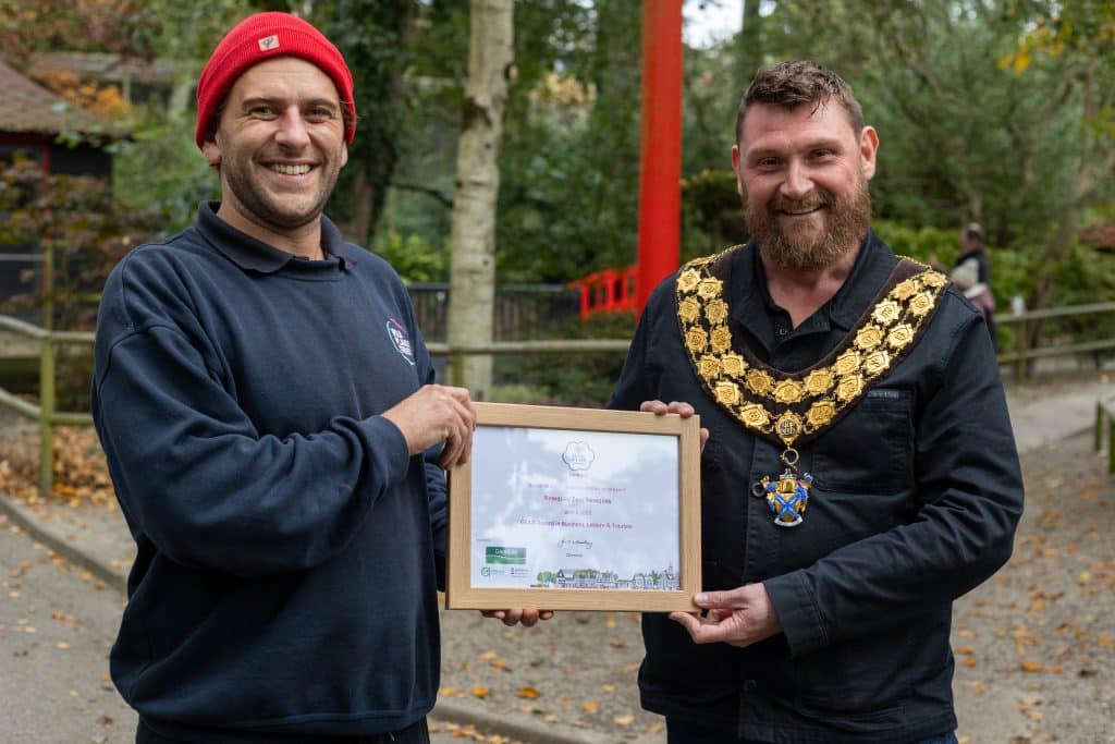 251015 Newquay Zoo Britain in Bloom Gardens Mayor Visit Farah Adaci 3